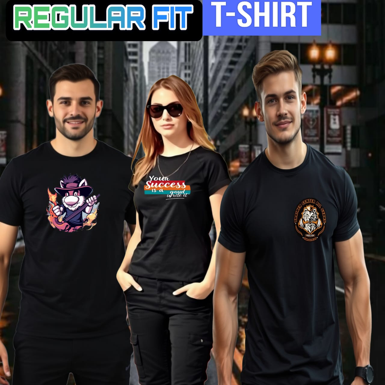 REGULER  FIT  t shirt SHIVA ENTERPRISE