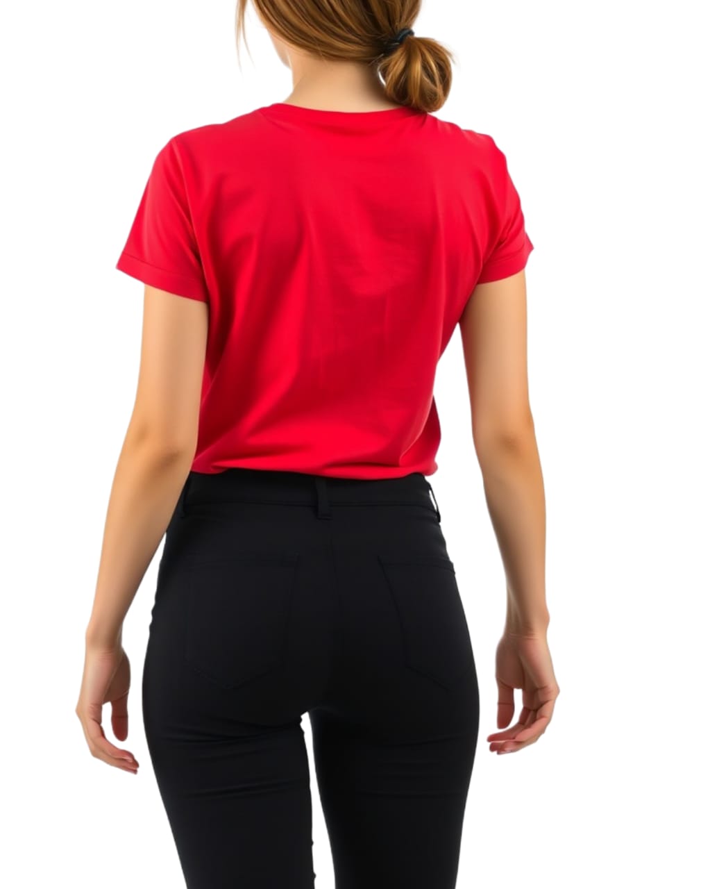 BLACK AND  RED  180 GSM Biowash Unisex Round Neck plain  T-Shirt [100% Cotton, ] pack of 2