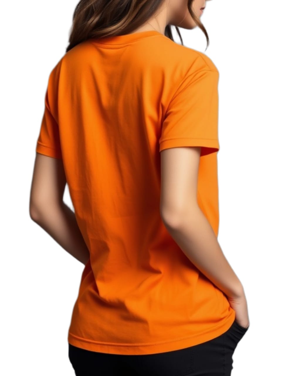 Rea and orange 180 GSM Biowash Unisex Round Neck plain  T-Shirt [100% Cotton, ] pack of 2