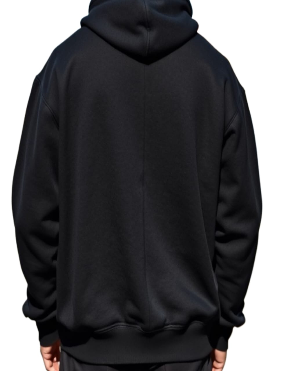 Men's Black Classic Fit Hoodie