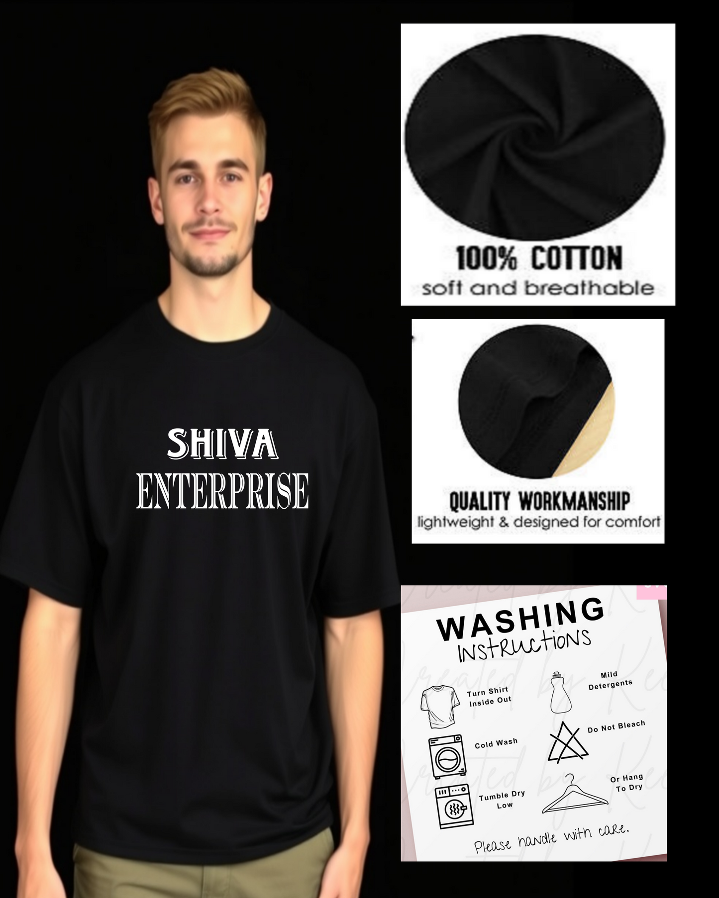 Shiva enterprises American design launch 😊❤️ Printed Oversized t-shirt